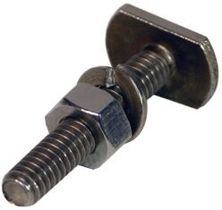 T-31 Anchors with Nuts and Washers, 1/4&quot; x 3&quot;, Pack of 25