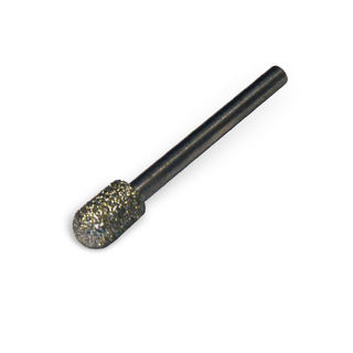 Diamond Wright Electroplated Die Grinder Profile Bit, 1/4&quot; Sphere End x 3/8&quot;, 1/8&quot; Shaft, 50/60