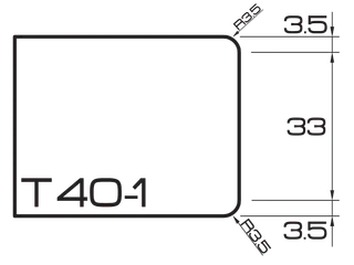 ADI UHS 120 Series Profile Wheels T40-1 35mm Bore Position 4