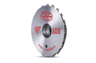 ADI UHS Pre-Cut Profile Wheels, 45 Deg 2-3cm Segmented Metal 35mm Bore