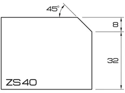 ADI MFP5 120 Series Profile Wheels ZS40 35mm Bore Position 5