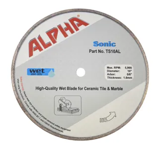 Alpha Sonic Tile Blade