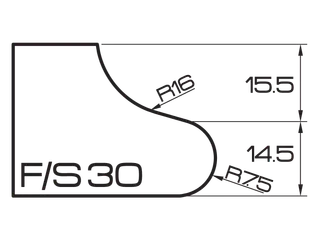 ADI Express 120 Series Profile Wheels FS30 35mm Bore Position 5