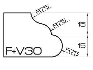 ADI Express 120 Series Profile Wheels FV30 35mm Bore Position 5