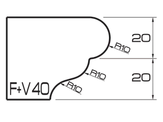 ADI Express 120 Series Profile Wheels FV40 35mm Bore Position 5