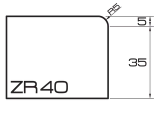 ADI Express 80 Series Profile Wheels ZR40 35mm Bore Position 5