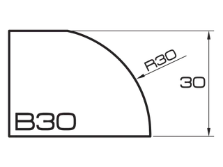 ADI Magic 120 Series Profile Wheels B30 35mm Bore 30mm Radius Position 5