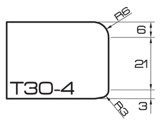 ADI Express 20 Series Profile Wheels T30-4 1/2" Gas Connection Position 5