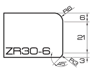 ADI UHS 120 Series Profile Wheels ZR30-6 35mm Bore Position 4