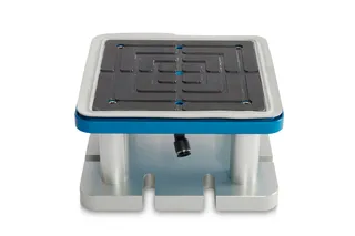 ADI Vacuum Pod Square 200 x 200mm, Slot Base 120mm Tall Assembled KS01044