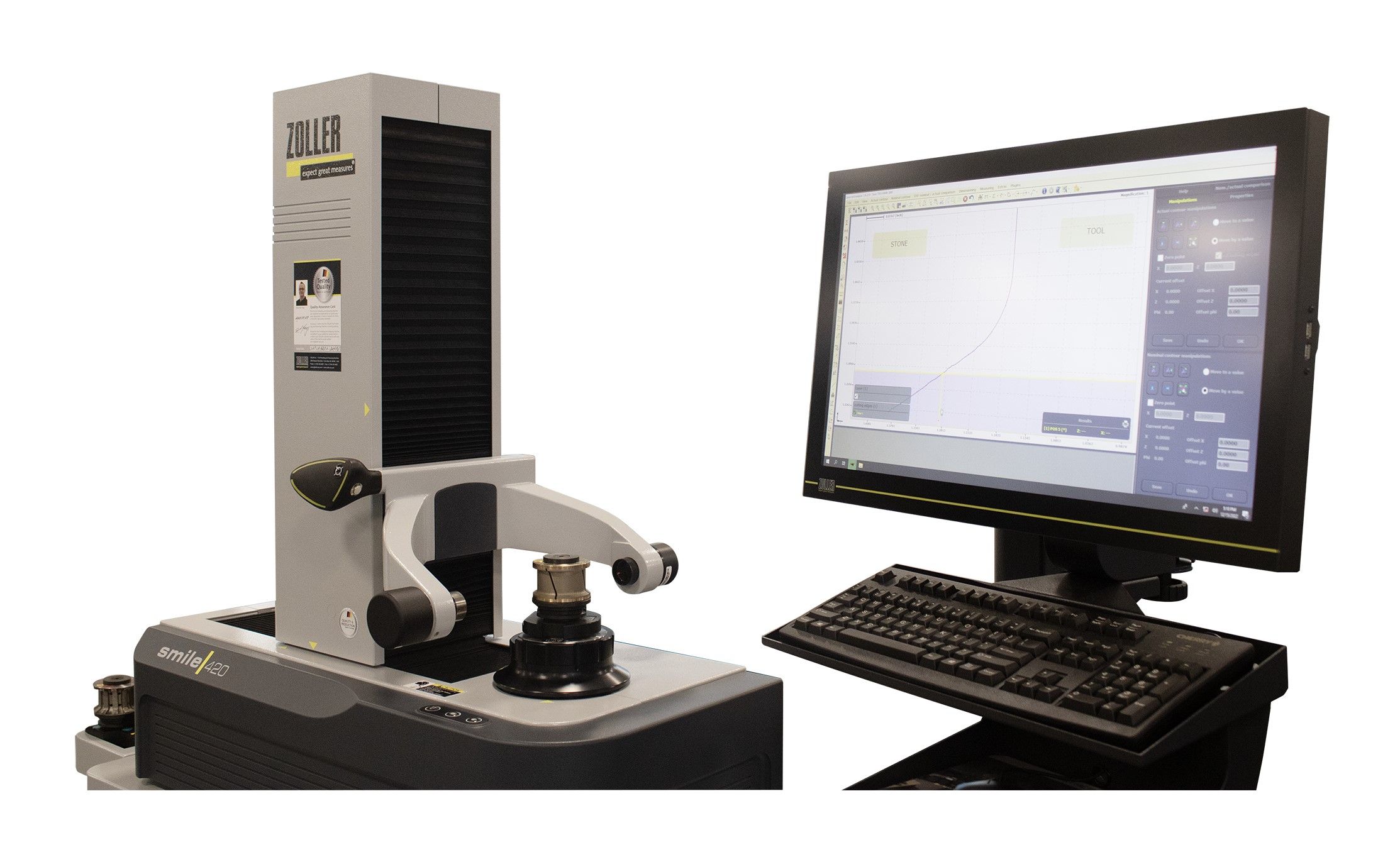 smile0u0p Zoller Smile 420 Pre-setter With CNC Control