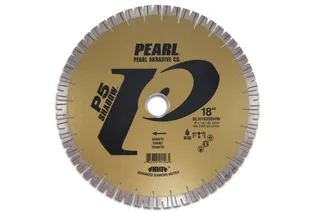 Pearl P5 Shadow Bridge Saw Blade 18" 25mm Segments 50/60mm