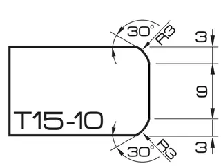 ADI Express 20 Series Profile Wheel T15-10 1/2" Gas Position 5