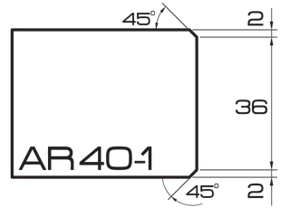 ADI MFP5 80 Series Profile Wheels AR40-1 35mm Bore Position 5