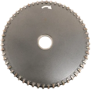 ADI Surface Profile Wheel V20 Flute 14" 50/60mm Arbor, Segmented Position 1