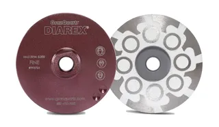 Diarex Resin Filled Cup Wheel 4" 5/8"-11 Thread Fine