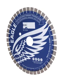 Diabu Blue Eagle Quartzite Blade 14" Diameter 50/60mm Arbor