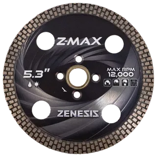 Zenesis Z-Max Turbo Blade 5.3" 5/8"-20mm-7/8", 4 Holes