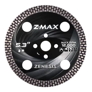 Zenesis Z-Max Turbo Blade 7" 5/8"-DKO", 4 Holes