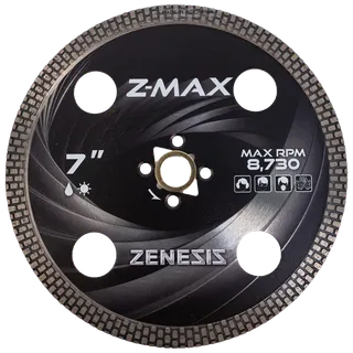 Zenesis Z-Max Turbo Blade 7" 5/8"-DKO", 4 Holes