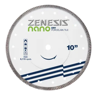 Zenesis Nano Thin Mesh Porcelain Blade 10" 5/8"