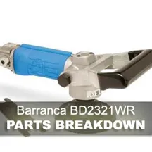 Barranca Air Polisher BD-2321WR Parts Breakdown