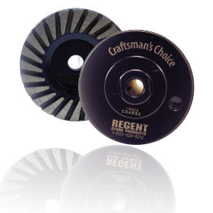 Craftsman&#039;s Choice Diamond Turbo Cup Wheel 4&quot;