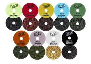 Pro Series Wet Polishing Pads 4"