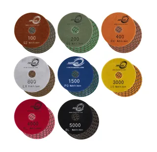 Cyclone Dryflex I Dry Polishing Pads 4"