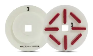 Abrasive Technology Straight Edge Wheel 4"