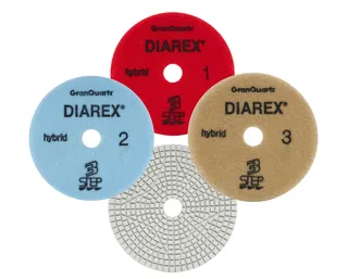 Diarex Hybrid 3 Step Polishing Pads 5"