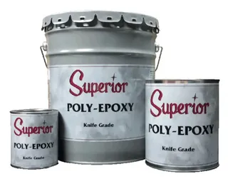 Superior Poly-Epoxy Knife Grade Adhesive
