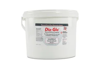 Dia-Glo (Diaglo), Marble 1 Qt Marble Floor Polishing Compound - 16 x 16  Microfiber Cloth - Gloves - Bundle - 3 Items: : Industrial &  Scientific