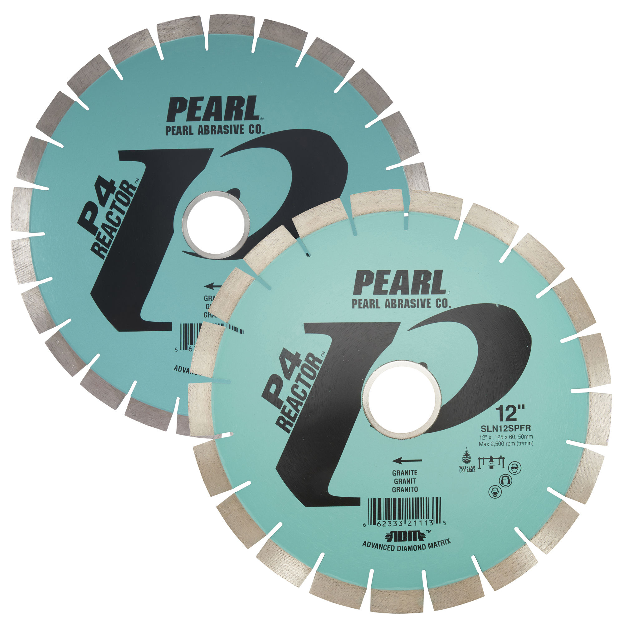 Pearl P4 Reactor Silent Core Blades, 50mm Arbor
