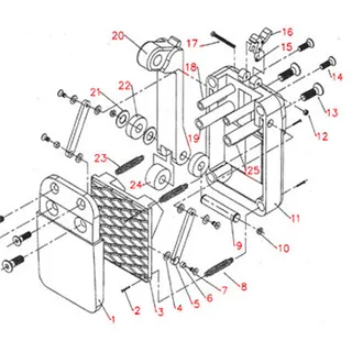 Abaco 50 Lifter Parts Breakdown