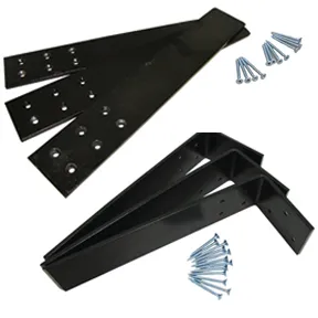 Weha Counter Top Support Bracket Installation Tools - Set of 3 with 12 Screws