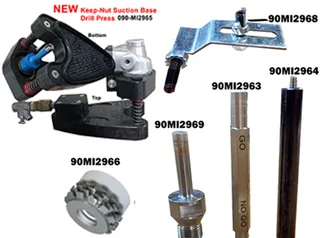Keep-Nut Press In Self Anchoring Sink Attachment System