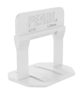 Pearl Leveling System For Tile White 1/32" Grout Joint