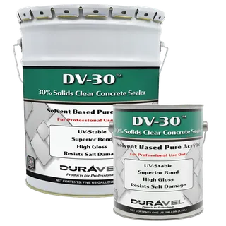 Duravel DV-30 Clear Acrylic Sealer 30% solids
