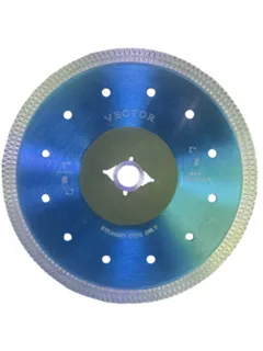 Vector Plus Continuous Rim Porcelain Blade Blue