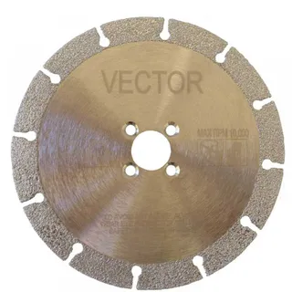 Vector Vacuum Brazed Marble Blades