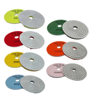 Vector Engineered Stone Polishing Pads