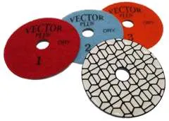 Vector Plus 3 Step Dry Polishing Pads