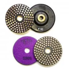 Vector Vitrified Polishing Pads with Medium Backer