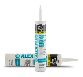 Dap Alex Plus Acrylic Latex Caulk Plus Silicone