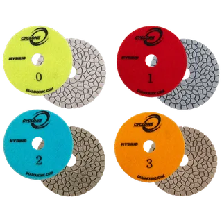 Cyclone Hybrid 3-Step Polishing Pads