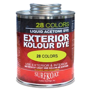 SurfKoat Exterior Kolour Dyes