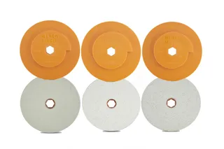 Black Magic Combo Polishing Wheels 150mm Snail Lock