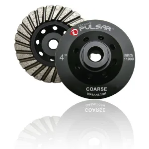 Pulsar Diamond Cup Wheel 4"