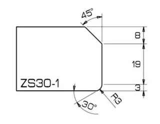 ADI UHS Profile ZS30-1 3cm 80 Series CNC Profile Wheels